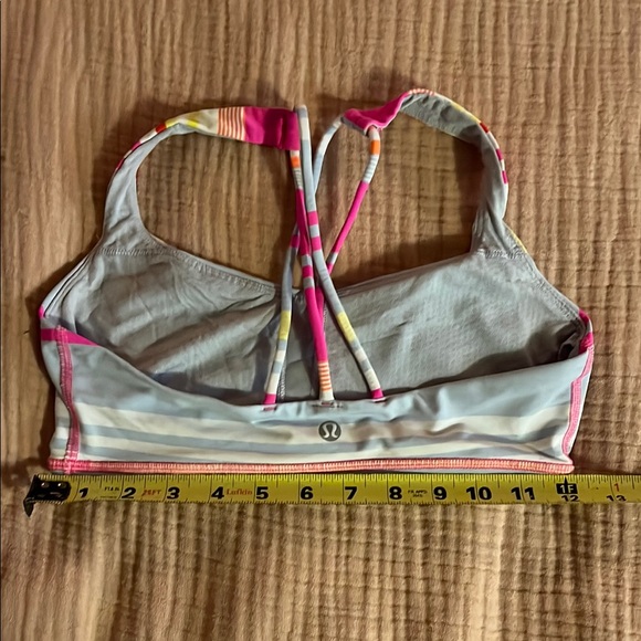 Striped Multicolor Women's Swim Top - Picture 4 of 4